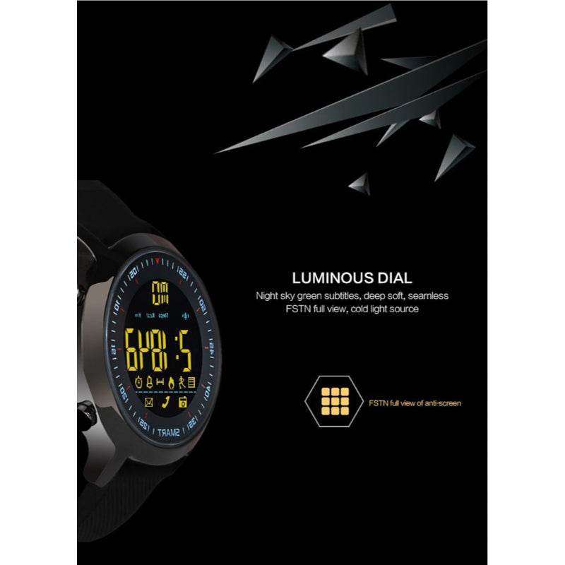 EX18 IP67 Smart Professional Sports Fitness Wristwatch - Al-Raheem Imports