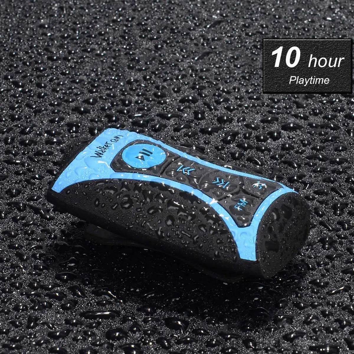 Waterproof MP3 Player with FM Radio and Underwater Headphones for Swimming 8GB Memory - Al-Raheem Imports