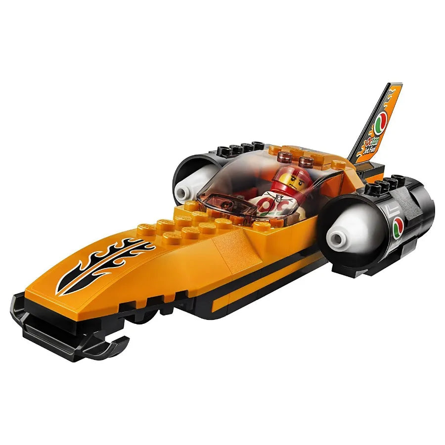 87-Piece Racing Car Construction Building Block Set Compatible with LEGO