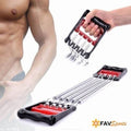 Adjustable Chest Expander and Hand Gripper 2 in 1 Strength Training Equipment - Al-Raheem Imports