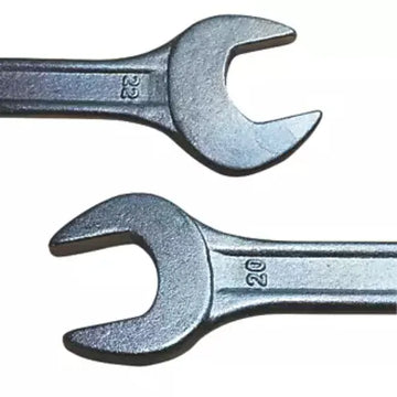 Set of 8 Double Open End Spanners  Rust-Resistant Chrome Vanadium