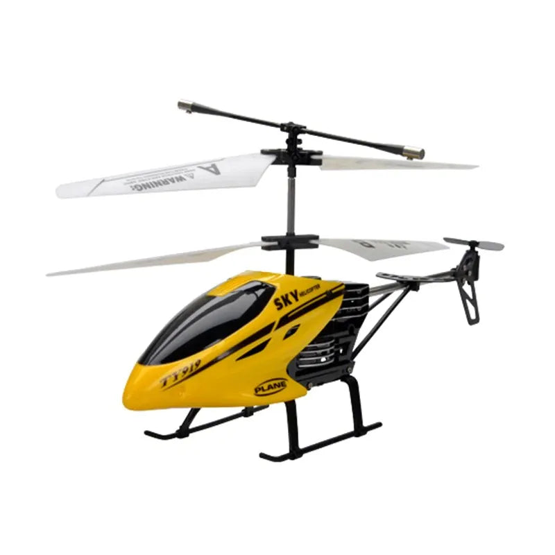 TY919 RC Helicopters Metal Infrared Remote Control Helicopters Kid Play Flying Toy with Night Vision Lights