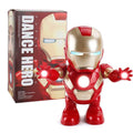 Avengers Ironman Dancing Robot Toy with Music & LED Lights for Kids 7-14 - Al-Raheem Imports