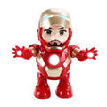 Avengers Ironman Dancing Robot Toy with Music & LED Lights for Kids 7-14 - Al-Raheem Imports