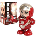 Avengers Ironman Dancing Robot Toy with Music & LED Lights for Kids 7-14 - Al-Raheem Imports