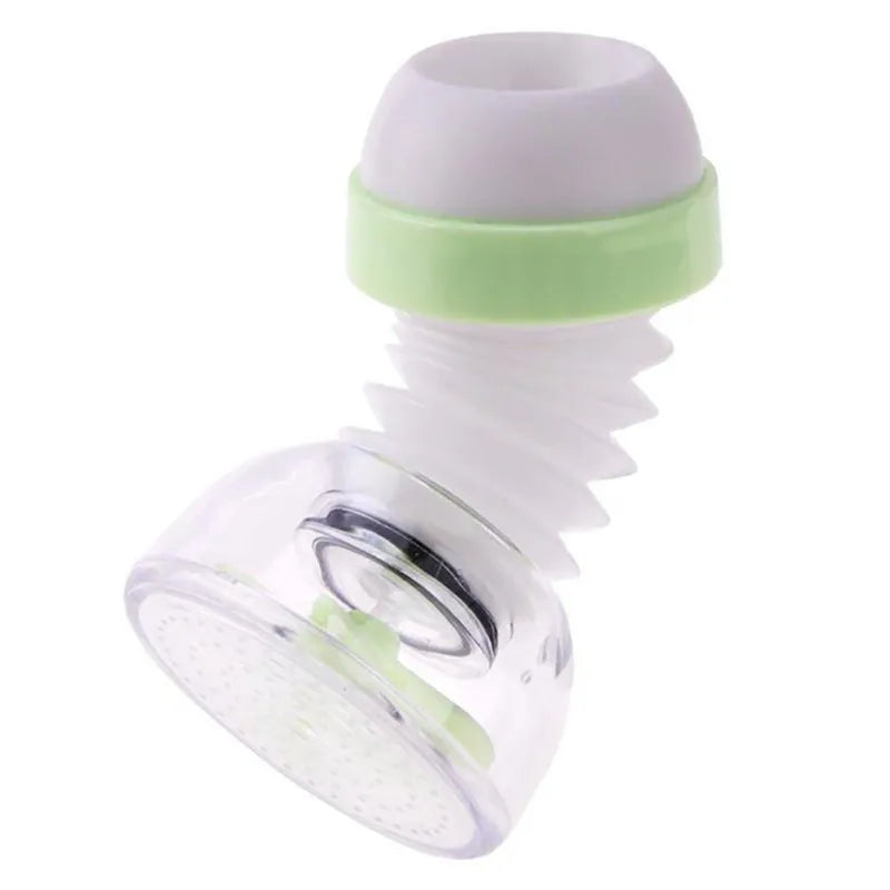 Pack of 4 360 Degree Rotation Kitchen Faucet Filter Splash Proof Water Saving Shower Head Adapter Random Color