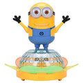 Battery Operated Unique Spin Musical Rotating Dancing Minions 4D Lights & Sounds Toy - Al-Raheem Imports