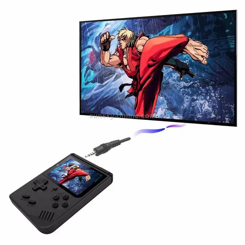 Retro FC 168 In 1 Video Handheld Gaming Console with 3.0 Inch IPS Screen - Al-Raheem Imports