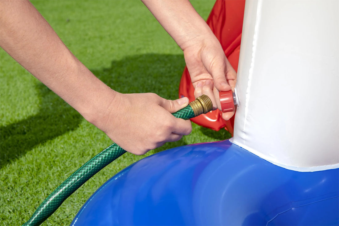 Bestway 53079 Lifeguard Tower Play Center 2.34m Inflatable Kids Pool with Slide