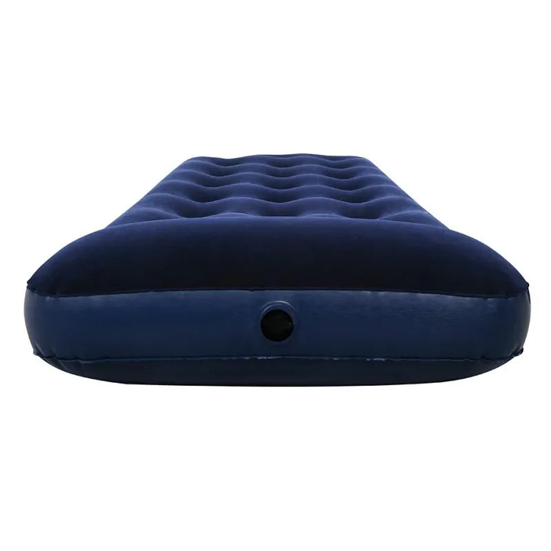 Bestway 67223 Inflatable Single Air Bed with Built-in Pillow and Foot Pump