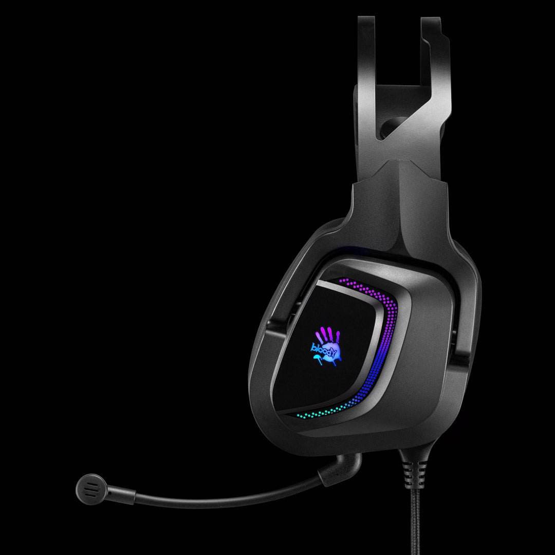 Bloody G570 Virtual 7.1 Surround Sound Gaming Headset RGB Light USB - Al-Raheem Imports