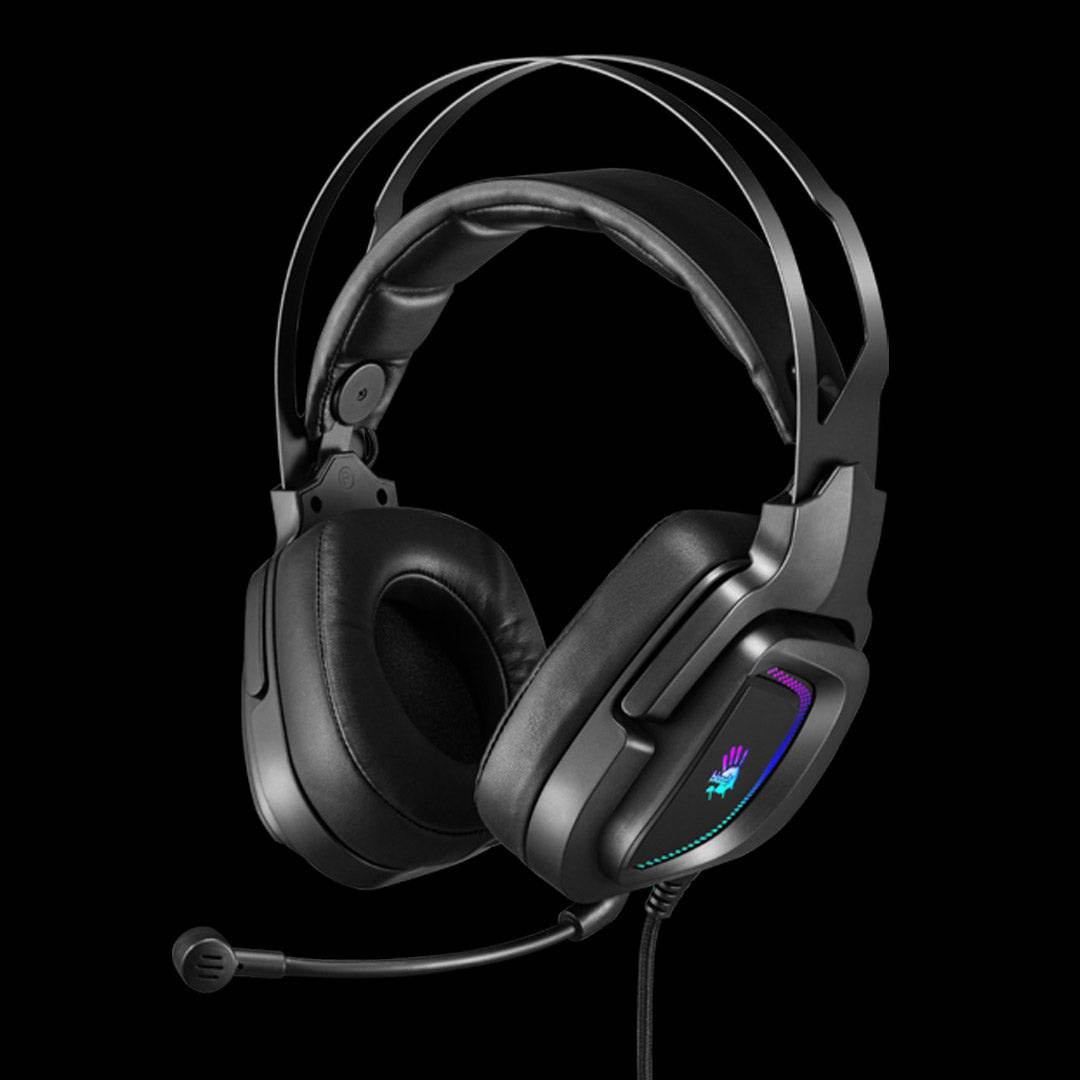 Bloody G570 Virtual 7.1 Surround Sound Gaming Headset RGB Light USB - Al-Raheem Imports