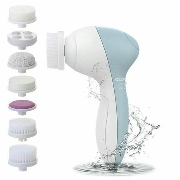 7 in 1 Multi-Functional Electric Facial Body Massager Waterproof Beauty Care Tool Random Color