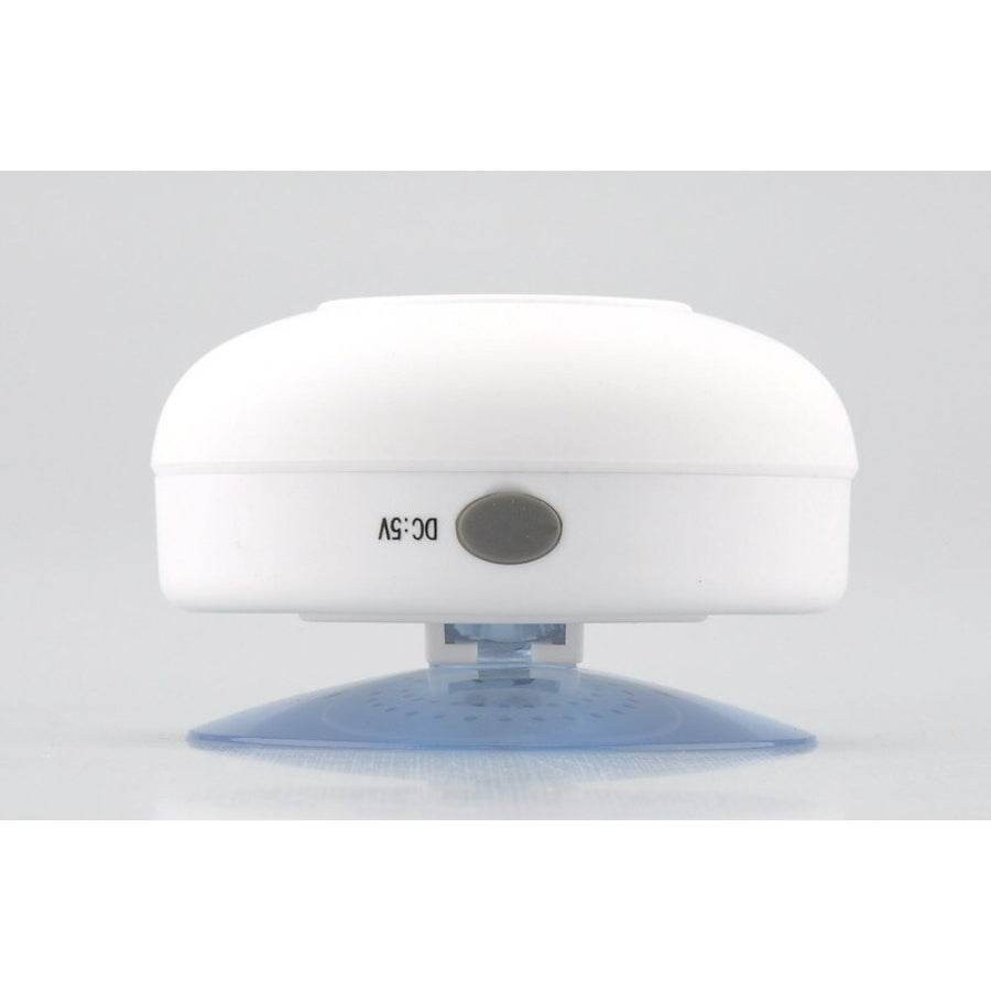 BTS-06 Bluetooth Shower Speaker Water Resistant Built-In Microphone Suction Cup Music Control - Al-Raheem Imports