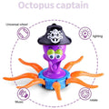 Captain Octopus Electric Dancing Toy with LED Lights & Music for Kids 3+ - Al-Raheem Imports