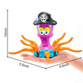 Captain Octopus Electric Dancing Toy with LED Lights & Music for Kids 3+ - Al-Raheem Imports