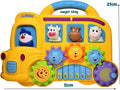 Car Piano Musical Toy with Lights & Animal Sounds 4 Play Modes Kids 2-7 Years - Al-Raheem Imports