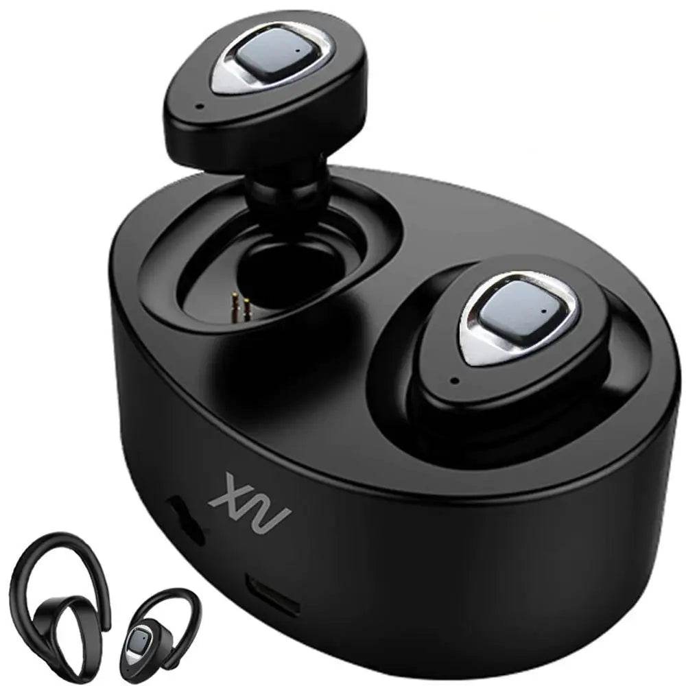 XIAOWU K5 In-Ear Wireless Bluetooth Earbuds with Mic, Ear Hook, and Charging Box - Al-Raheem Imports