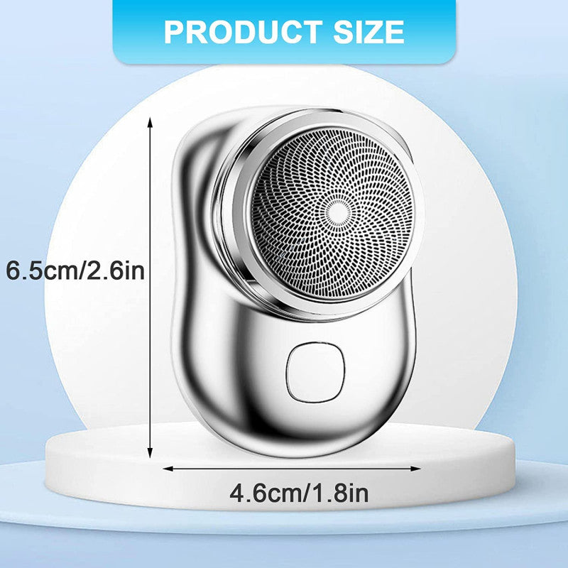 Quick Mini 6-Blade Portable USB Rechargeable Cordless Electric Shaver
