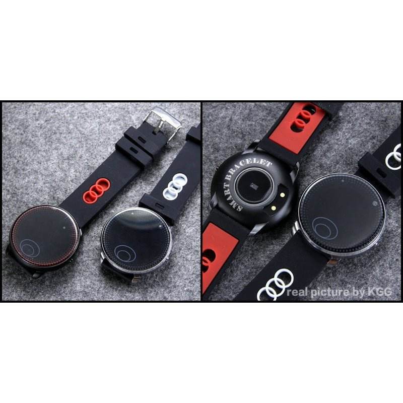 CF007H Smart Bracelet OLED Color Screen Fitness Tracker with HR & BP Monitor, SMS Notifications - Al-Raheem Imports