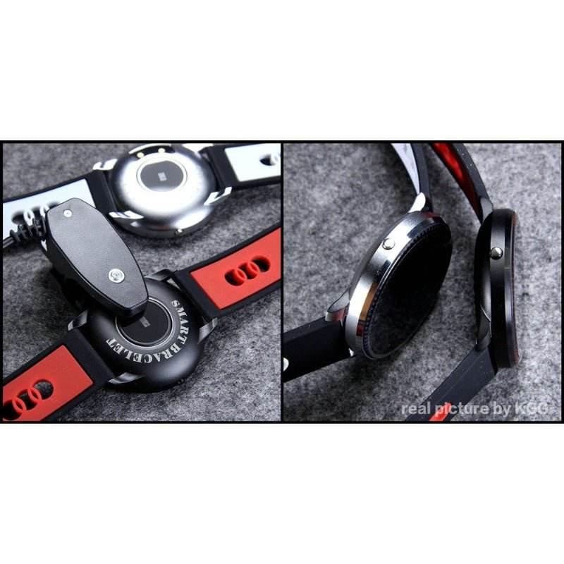 CF007H Smart Bracelet OLED Color Screen Fitness Tracker with HR & BP Monitor, SMS Notifications - Al-Raheem Imports