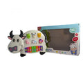 Cow Piano Musical Toy with Animal Sounds & Lights for Kids 3+ - Al-Raheem Imports