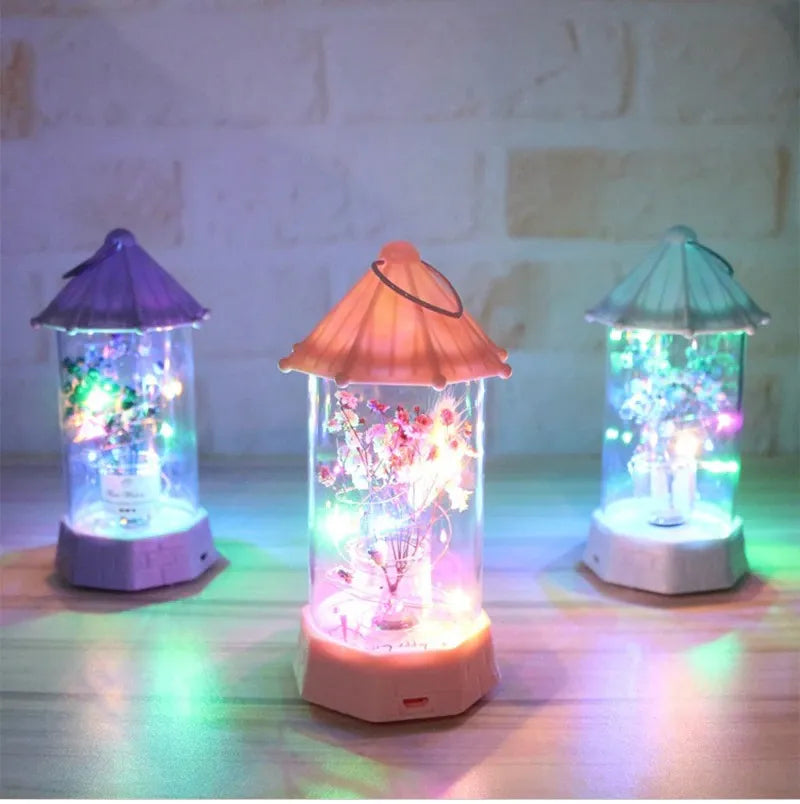 Creative Lantern Ornament Shade Night Light Modern Home Decoration Lamp