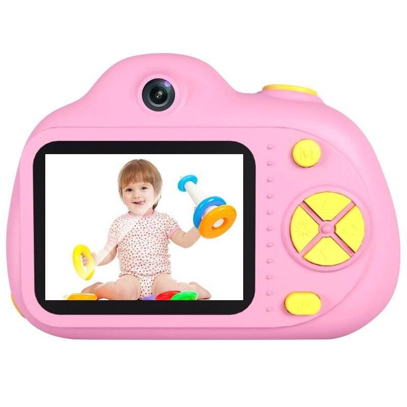 D6 Mini HD Dual Lens Digital Camera Toy for Kids 8MP Photo 1080P Video with Auto Lock Positioning - Al-Raheem Imports