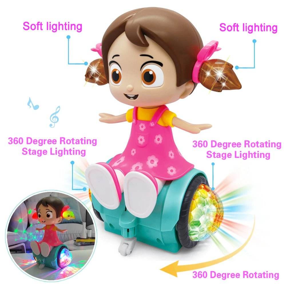 Dancing Rotating Princess Doll Musical Electric Toy Girls Toddlers - Al-Raheem Imports