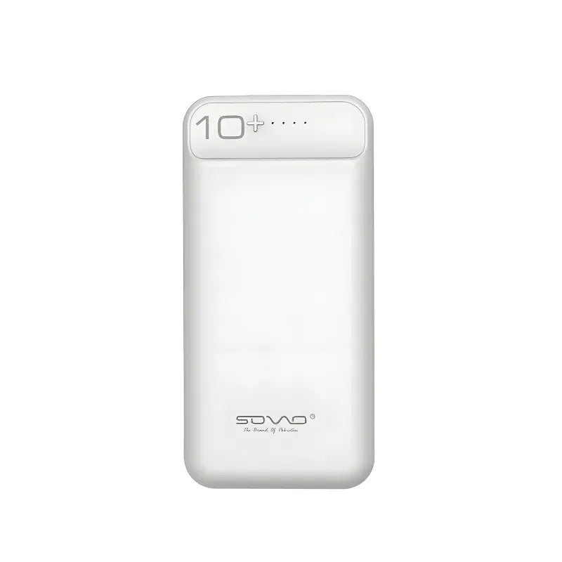 SOVO SPB-611 ROCCO 10000mAh Ultra-Thin Polymer Portable Charger Power Bank with LCD Display