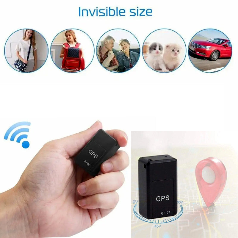 GF07 Intelligent Mini Magnetic GPS Tracking Device with Real Time Location and Long Battery Life
