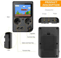 Retro FC 168 In 1 Video Handheld Gaming Console with 3.0 Inch IPS Screen - Al-Raheem Imports