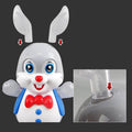 Electric Dancing Rabbit Toy with Music, Lighting, and Flashing Effects Educational Electronic Walking Robot for Kids - Al-Raheem Imports