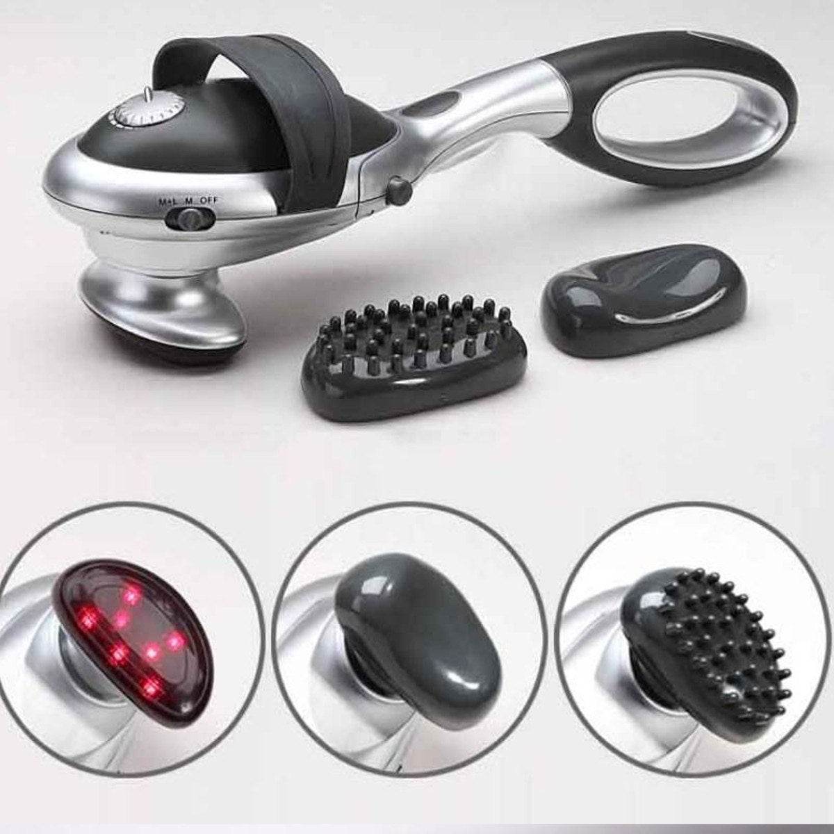 Electric Infrared Handheld Body Massager for Neck, Back & Shoulder Pain Relief - Al-Raheem Imports