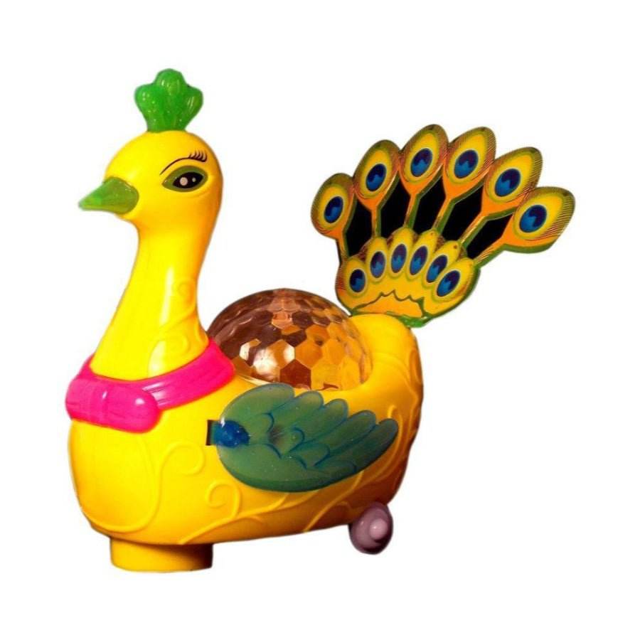 Electric Peacock Light And Music Toy For Kids - Al-Raheem Imports