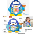 Penguin Karaoke Buddy Toy Musical Microphone with Echo LED Lights for Kids - Al-Raheem Imports