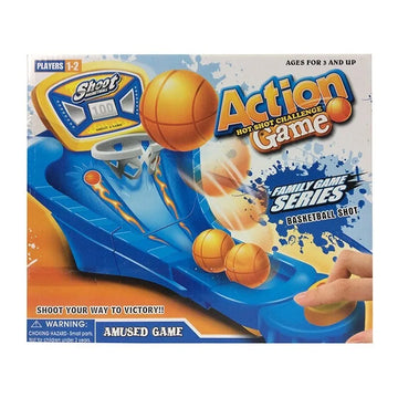 Family Amused Game Toy Sports Basketball Shot Game Child Play Fun Table Game Indoor Activity