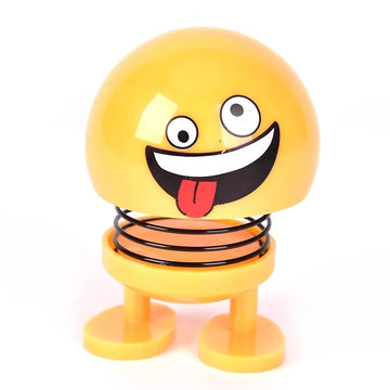 Cute Shaking Head Spring Doll Car Pendant Decoration Toy