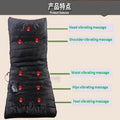 Full Body Tourmaline Massage Mattress 9 Heads Heating Vibrating Therapy 168cm - Al-Raheem Imports