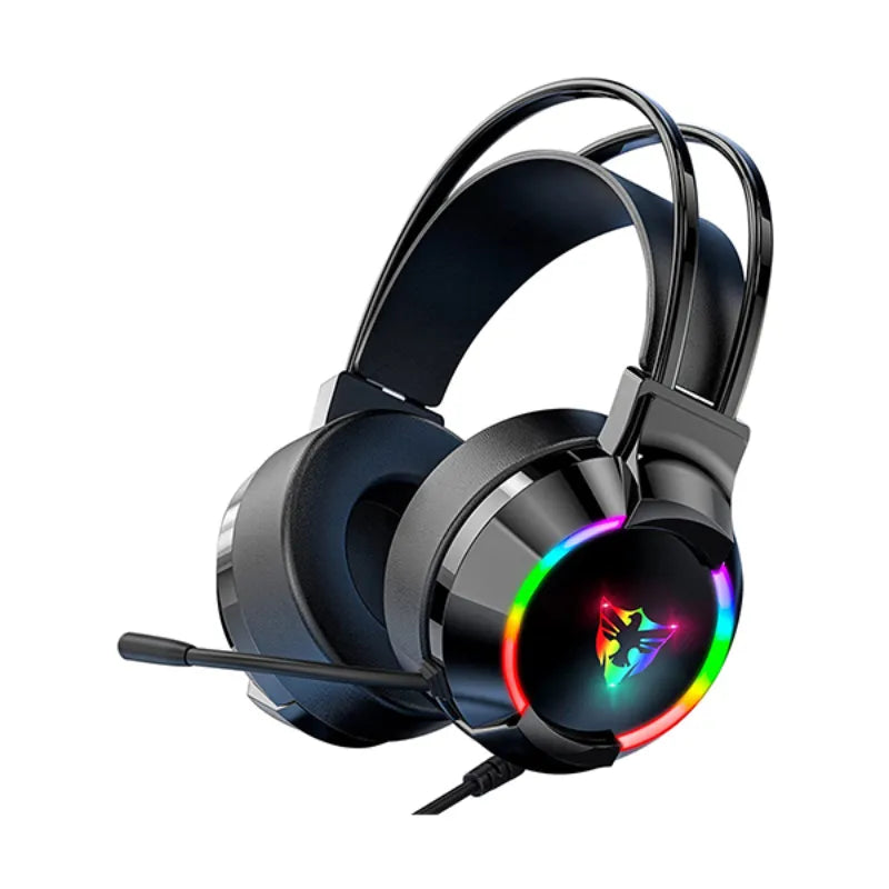 G606 Wired Gaming Headset with Microphone and RGB LED Lighting