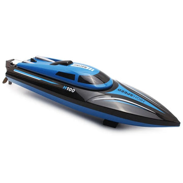 H100 Radio RC Racing Boat 2.4GHz 4CH High-Speed Remote Control Boat with LCD