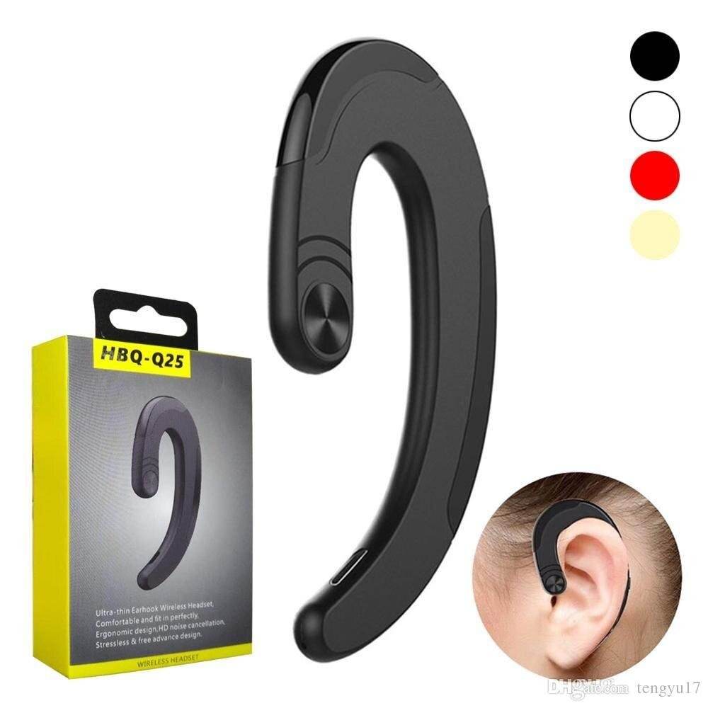 Cordless Wireless Bluetooth Earphones Sports Headset Bone Conduction HBQ-Q25 - Al-Raheem Imports