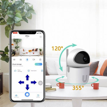 HD 1080P IP Cloud CCTV Camera with Smart Auto Tracking Wireless Home Security - Al-Raheem Imports