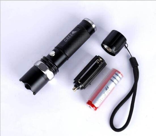 High Quality LED Flashlight 350+ Lumen Rechargeable Car Charging Aluminum Alloy - Al-Raheem Imports