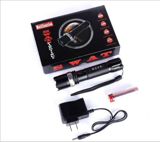 High Quality LED Flashlight 350+ Lumen Rechargeable Car Charging Aluminum Alloy - Al-Raheem Imports