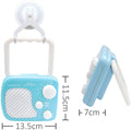 INNOMAX Splash Proof Shower Radio Speaker AM/FM Blue - Al-Raheem Imports