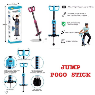 Kids Sport Jumping Pogo Stick with Digital Display