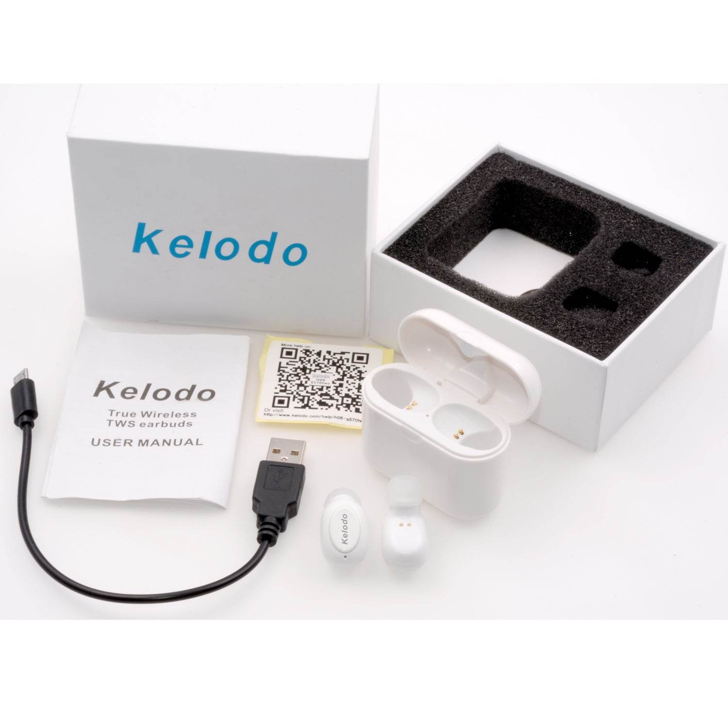 Kelodo S9 Bluetooth 5.0 TWS Wireless Earbuds with HiFi Stereo and Noise Reduction - Al-Raheem Imports