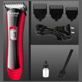 Kemei KM-7055 Rechargeable Hair Clipper and Trimmer for Men with Adjustable Blades - Al-Raheem Imports