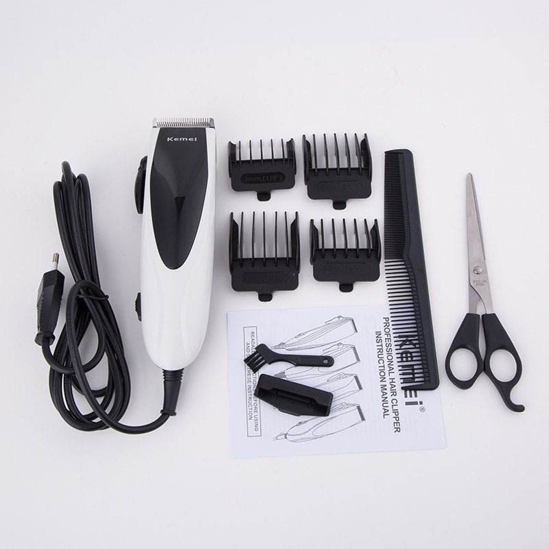 Kemei Professional Electric Hair Clipper Trimmer Men Grooming Shaver Machine - Al-Raheem Imports